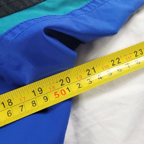 Columbia Long Peak Youth 10/12 Black Blue Winter Jacket Snow Outdoors Warm Hood - Picture 9 of 12